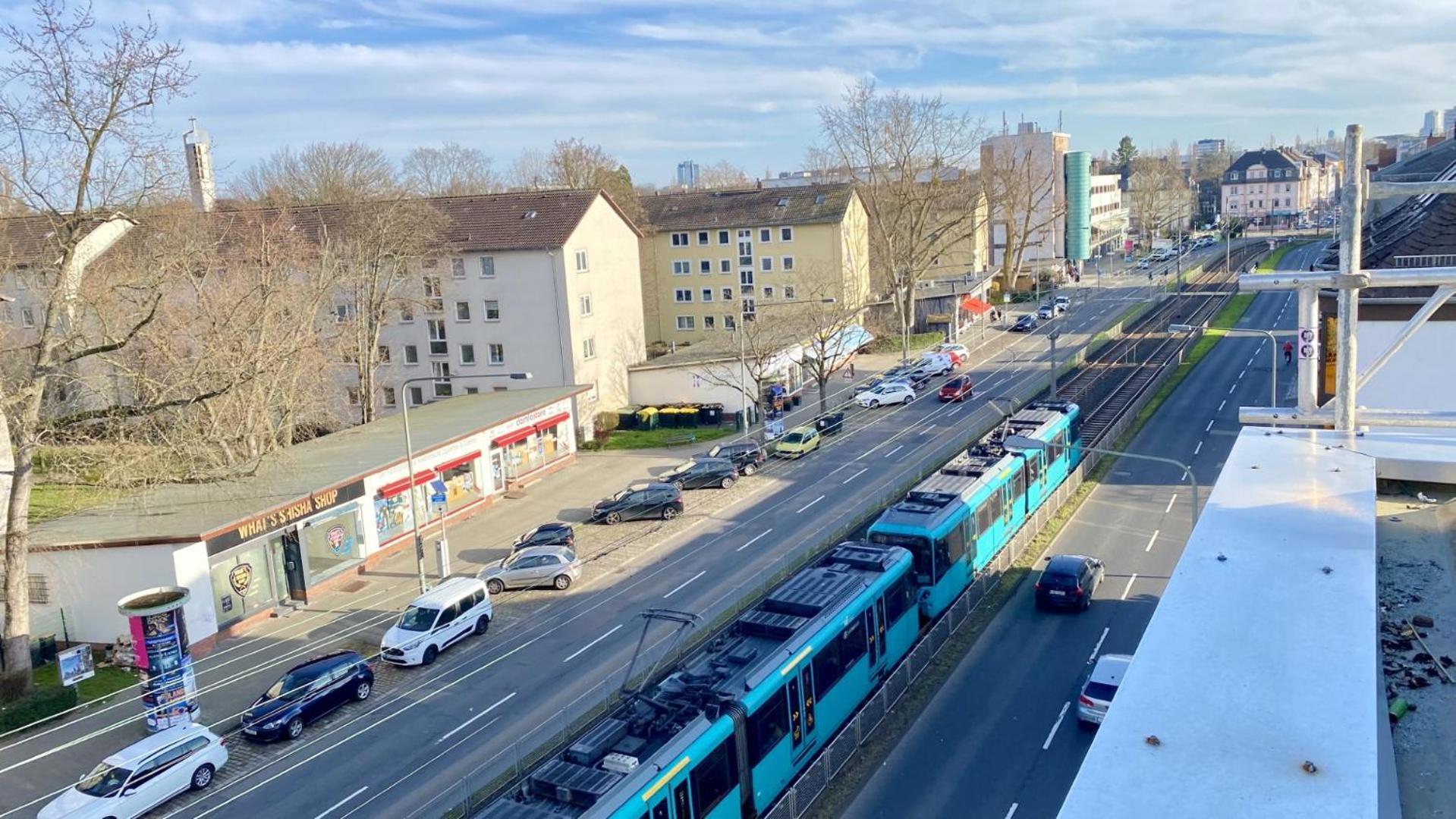 Schoenes Erwachen Im Frankfurter Penthouse فرانكفورت المظهر الخارجي الصورة